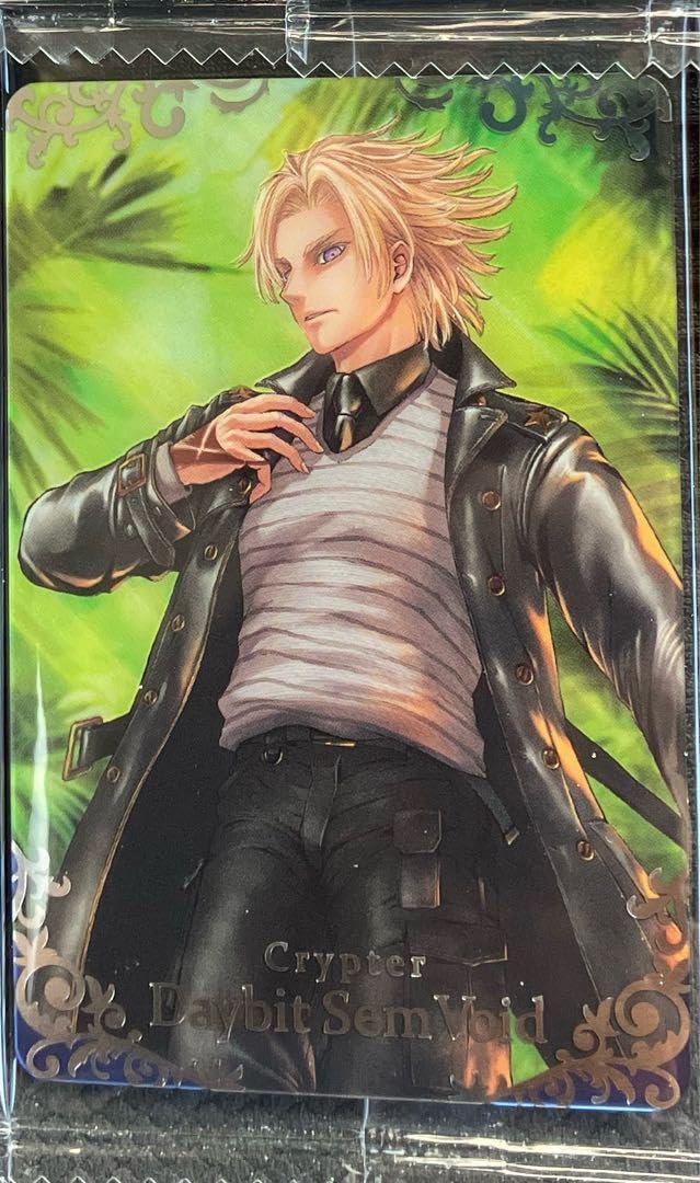 キャラファインフォリオ（デイビット・ゼム・ヴォイド）FGO Daybit Sem Void - Badge - FGO (クリプター/デイビット・ゼム